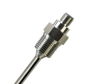 热电偶探头 带有安装螺纹和M12连接器 标准尺寸